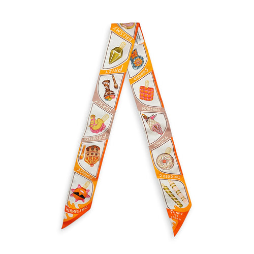 Funny ice cream  Orange/Creme/Beige Twilly CL2512-18080 1