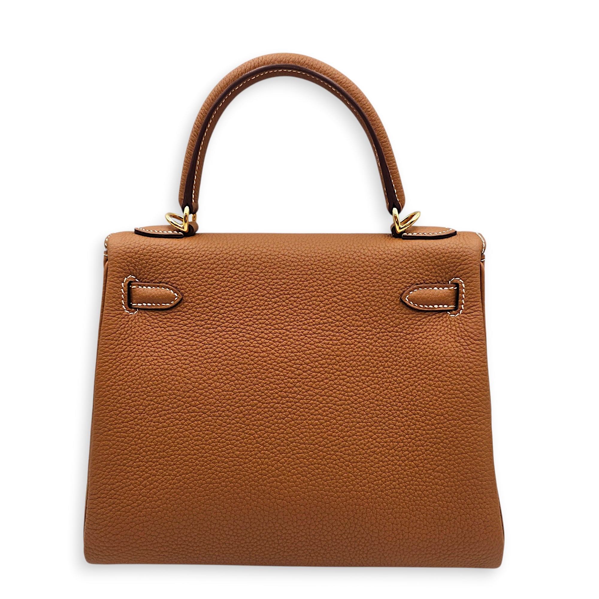 Kelly 25 Gold in Togo Gold hardware CL2512-18098 2