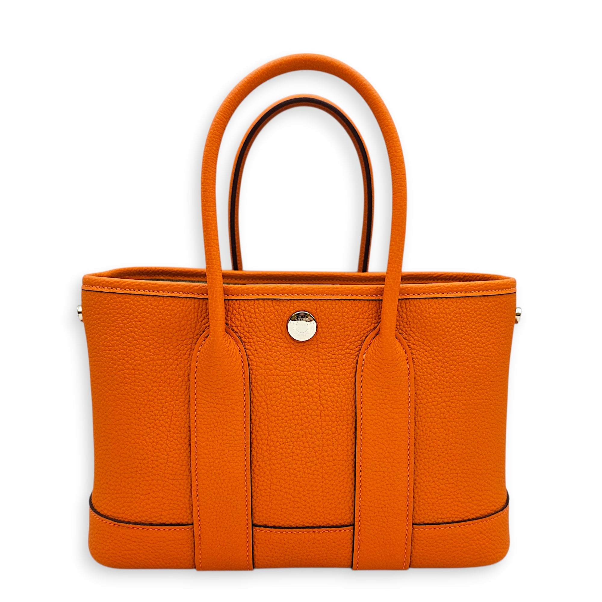 Neo Garden 23 Orange in Togo Palladium hardware CL2512-18127 2