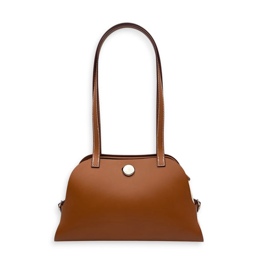 Tablier Sellier Fauve/Gold/Ecru-beige in Vache Hunter/Swift/Toile H Palladium hardware CL2512-18129 1