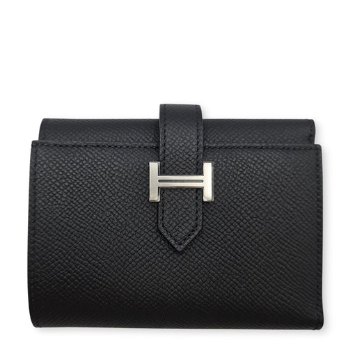 Bearn Combine Wallet Black Wallet in Epsom Palladium hardware CL2512-18151 1