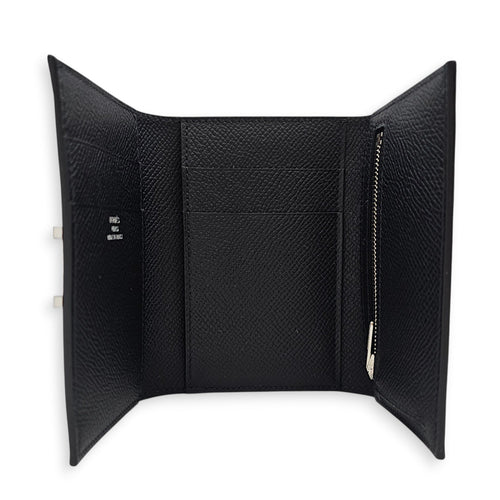 Bearn Combine Wallet Black Wallet in Epsom Palladium hardware CL2512-18151 3