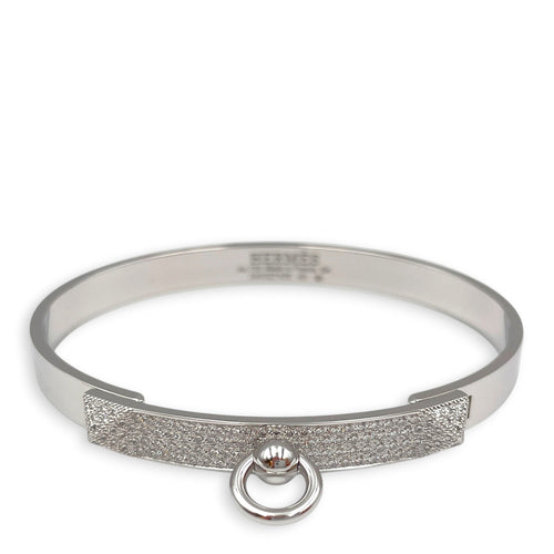 Collier de Chien 130 Diamonds, 0.91 Carat SH Bracelet in White Gold Hardware CL2512-18152 1
