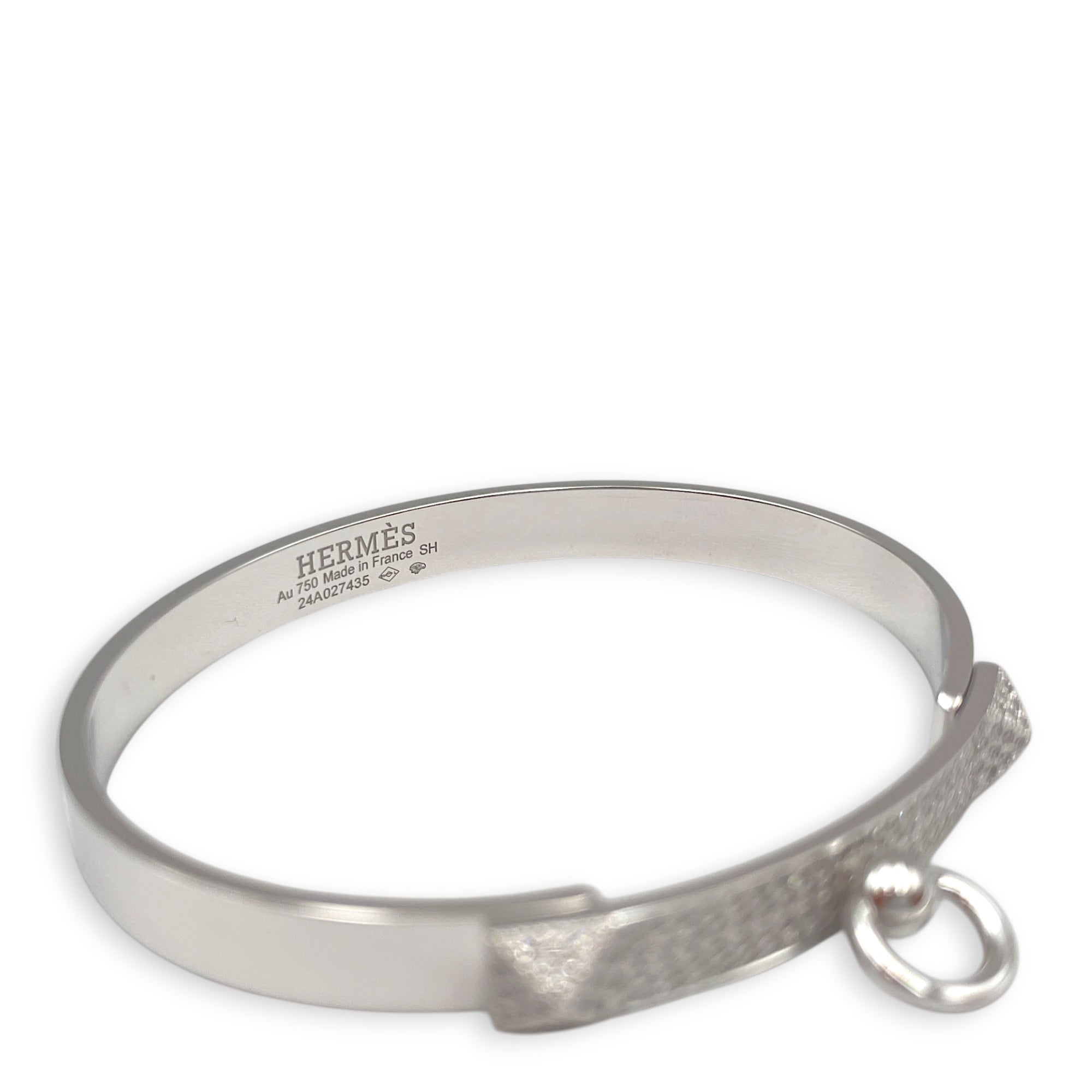 Collier de Chien 130 Diamonds, 0.91 Carat SH Bracelet in White Gold Hardware CL2512-18152 3