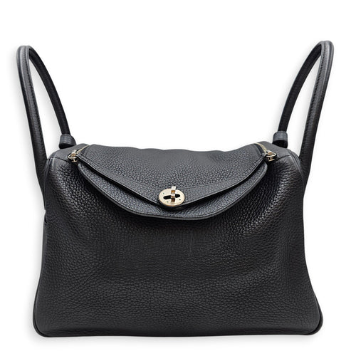 Lindy 30 Black in Clemence Palladium hardware CL2512-18196 1