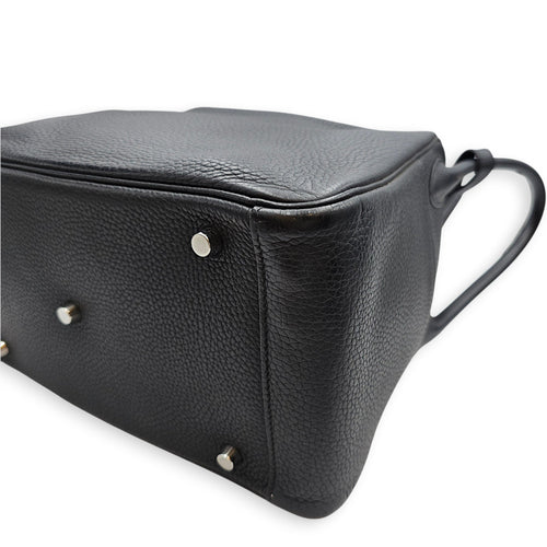 Lindy 30 Black in Clemence Palladium hardware CL2512-18196 10