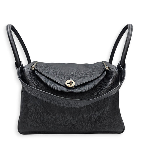 Lindy 30 Black in Clemence Palladium hardware CL2512-18196 12