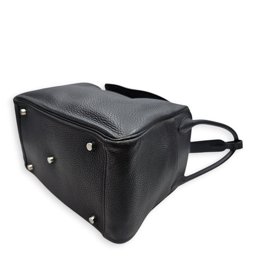 Lindy 30 Black in Clemence Palladium hardware CL2512-18196 7