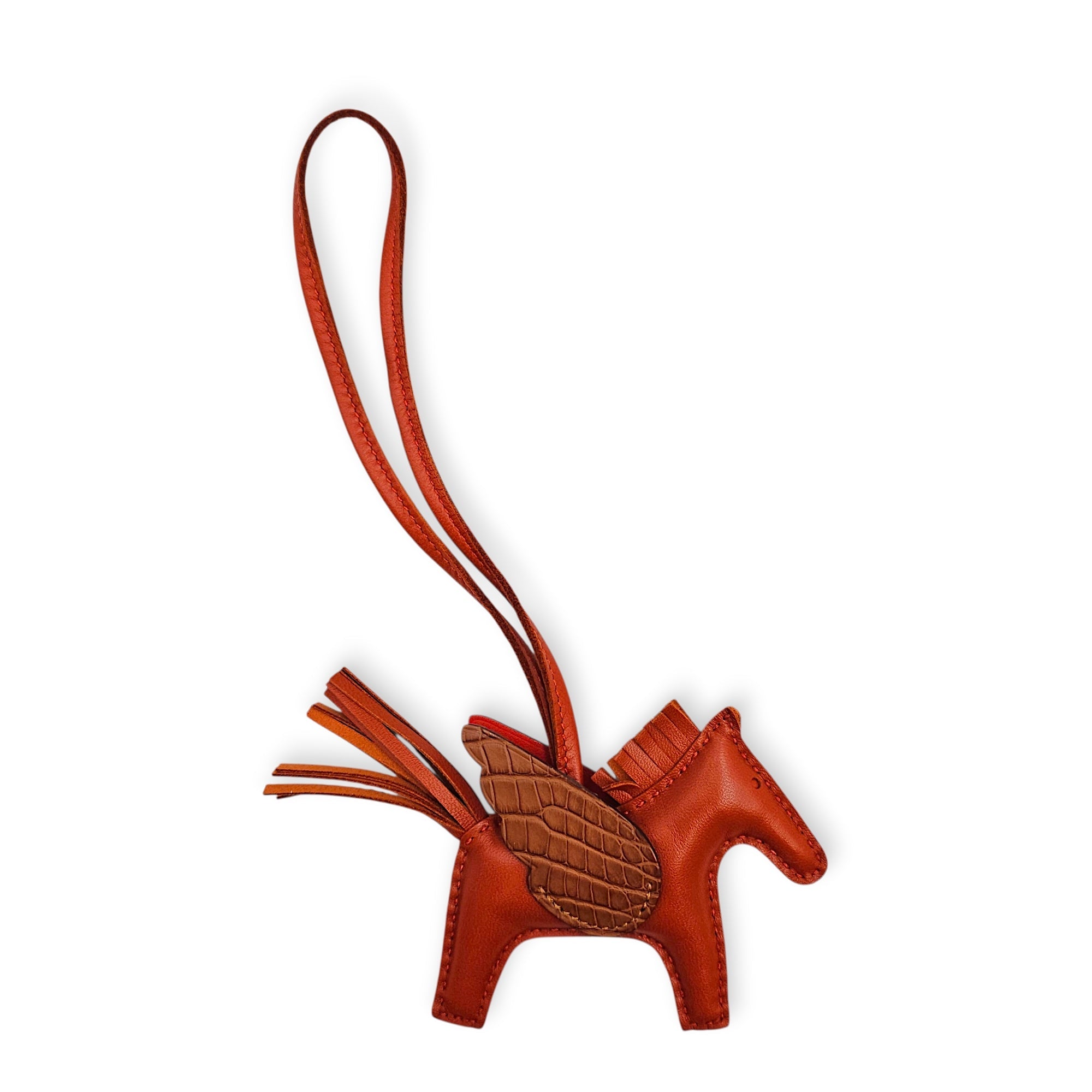 Pegase Touch PM Terre/Gold Bag Accessory in Matte Alligator/Milo CL2512-18210 2