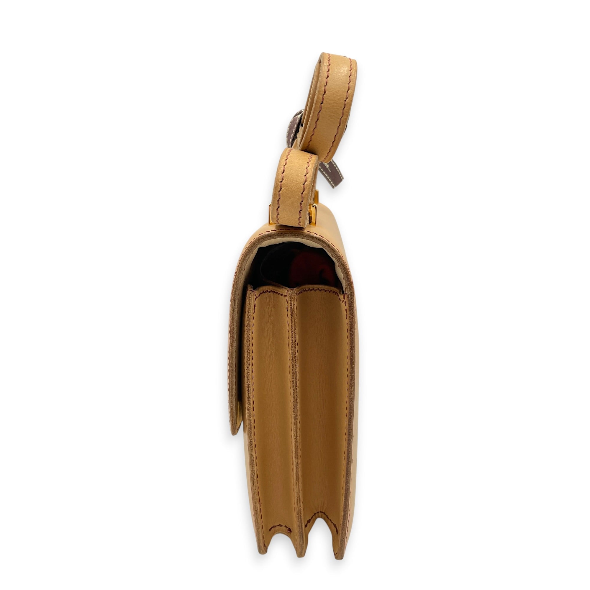 Constance 18 Natural Sable in Veau Butler Gold hardware CL2512-18246 3