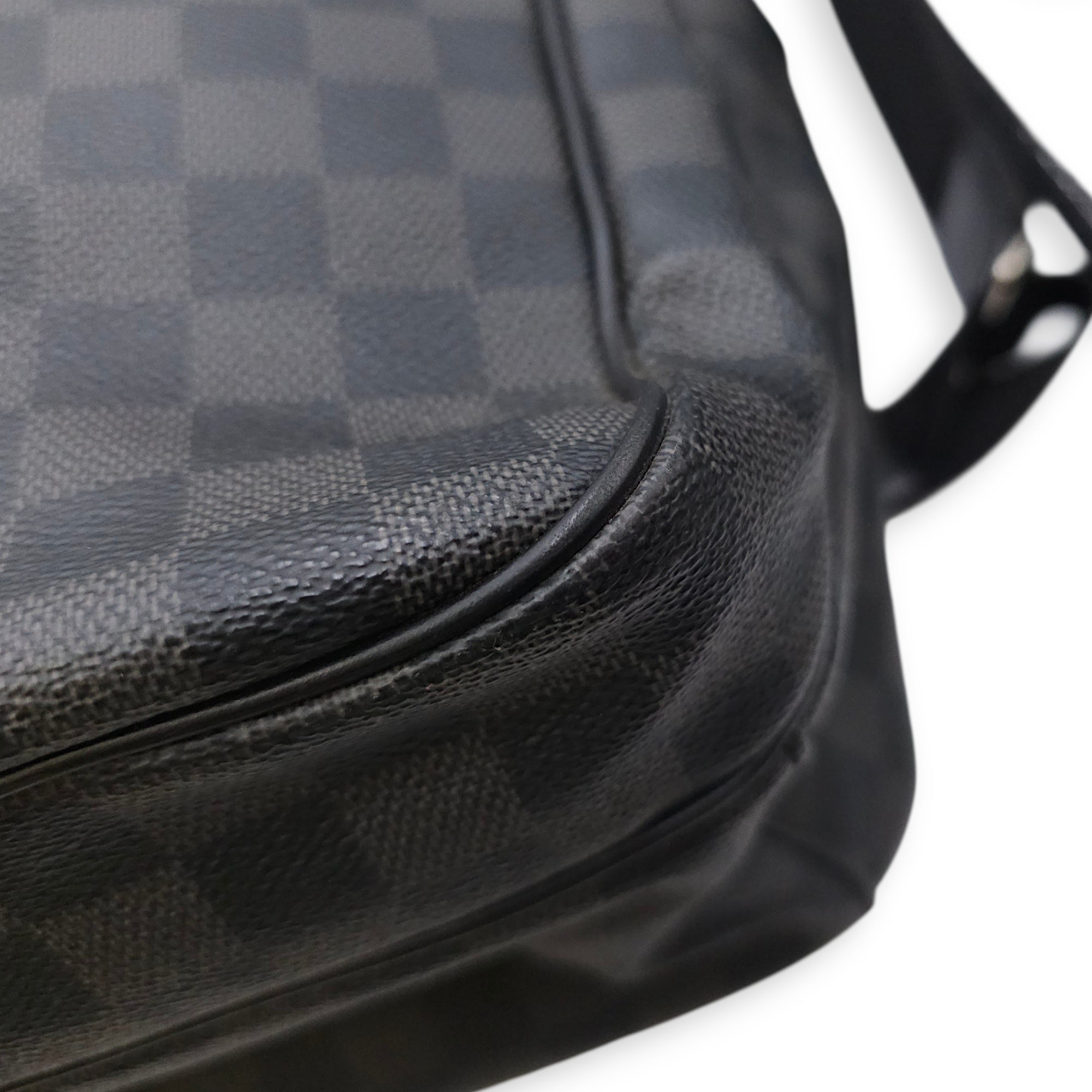 Michael Damier Graphite Grey Backpack in Canvas Silver hardware CL2512-18252 11