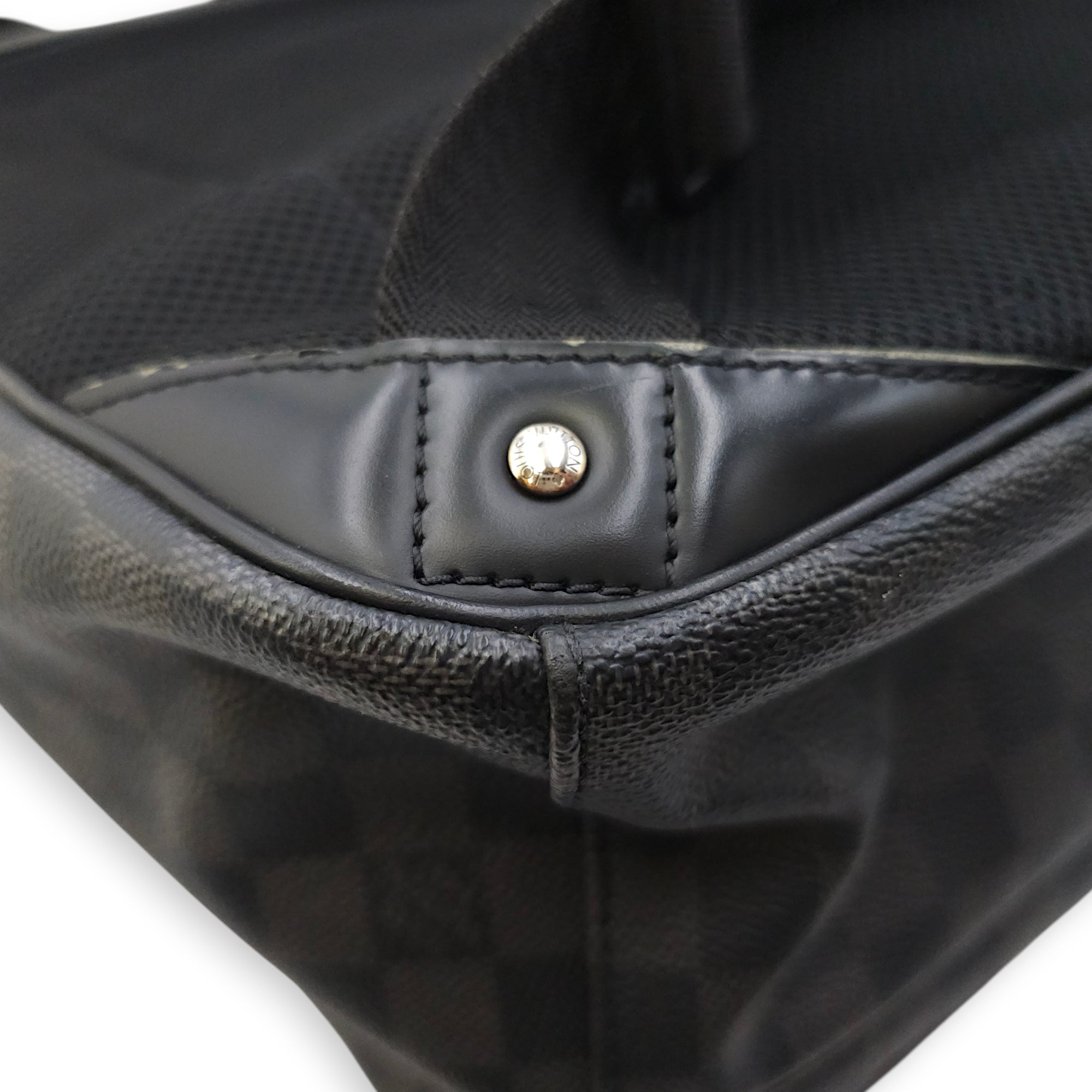 Michael Damier Graphite Grey Backpack in Canvas Silver hardware CL2512-18252 13