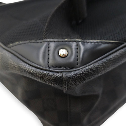 Michael Damier Graphite Grey Backpack in Canvas Silver hardware CL2512-18252 13