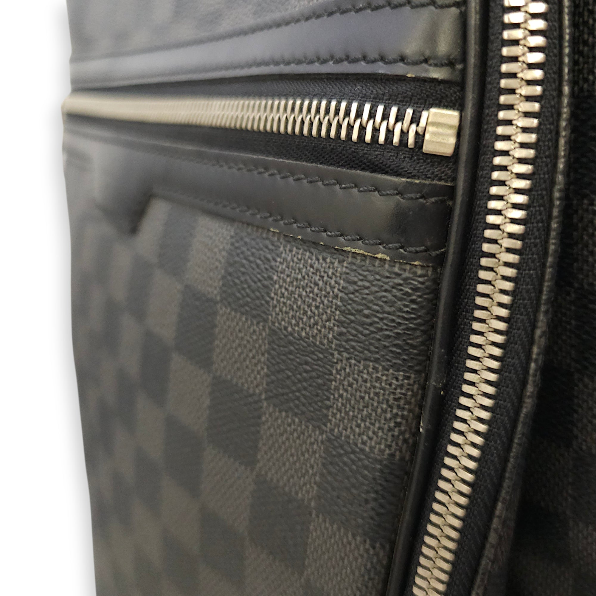 Michael Damier Graphite Grey Backpack in Canvas Silver hardware CL2512-18252 14