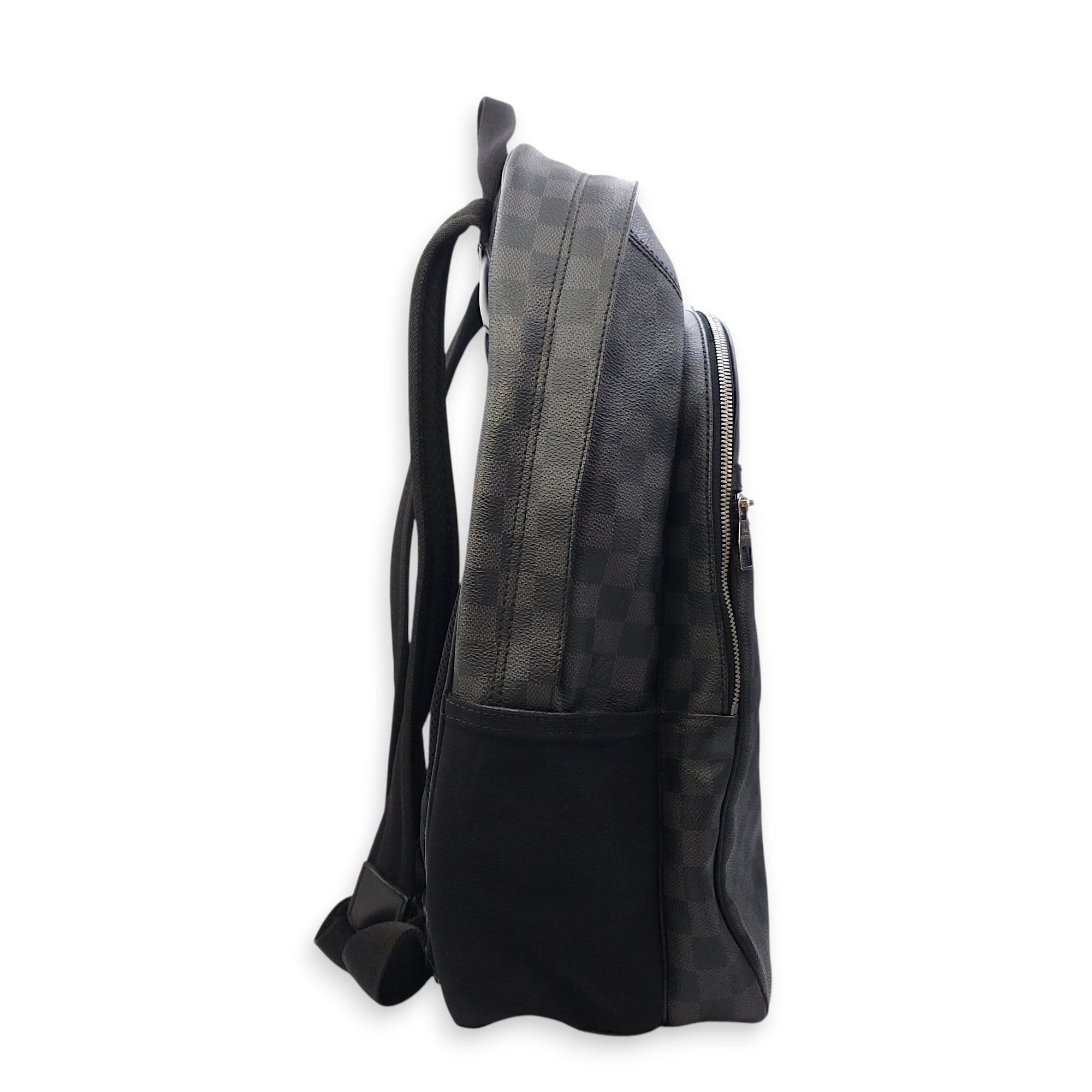 Michael Damier Graphite Grey Backpack in Canvas Silver hardware CL2512-18252 3