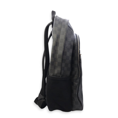 Michael Damier Graphite Grey Backpack in Canvas Silver hardware CL2512-18252 3