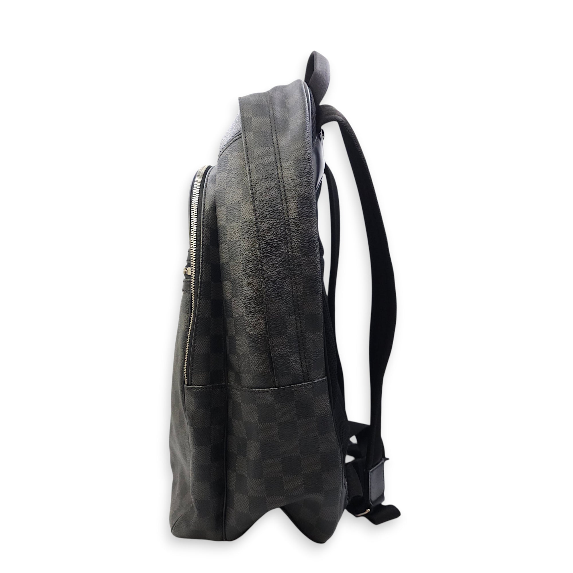 Michael Damier Graphite Grey Backpack in Canvas Silver hardware CL2512-18252 4