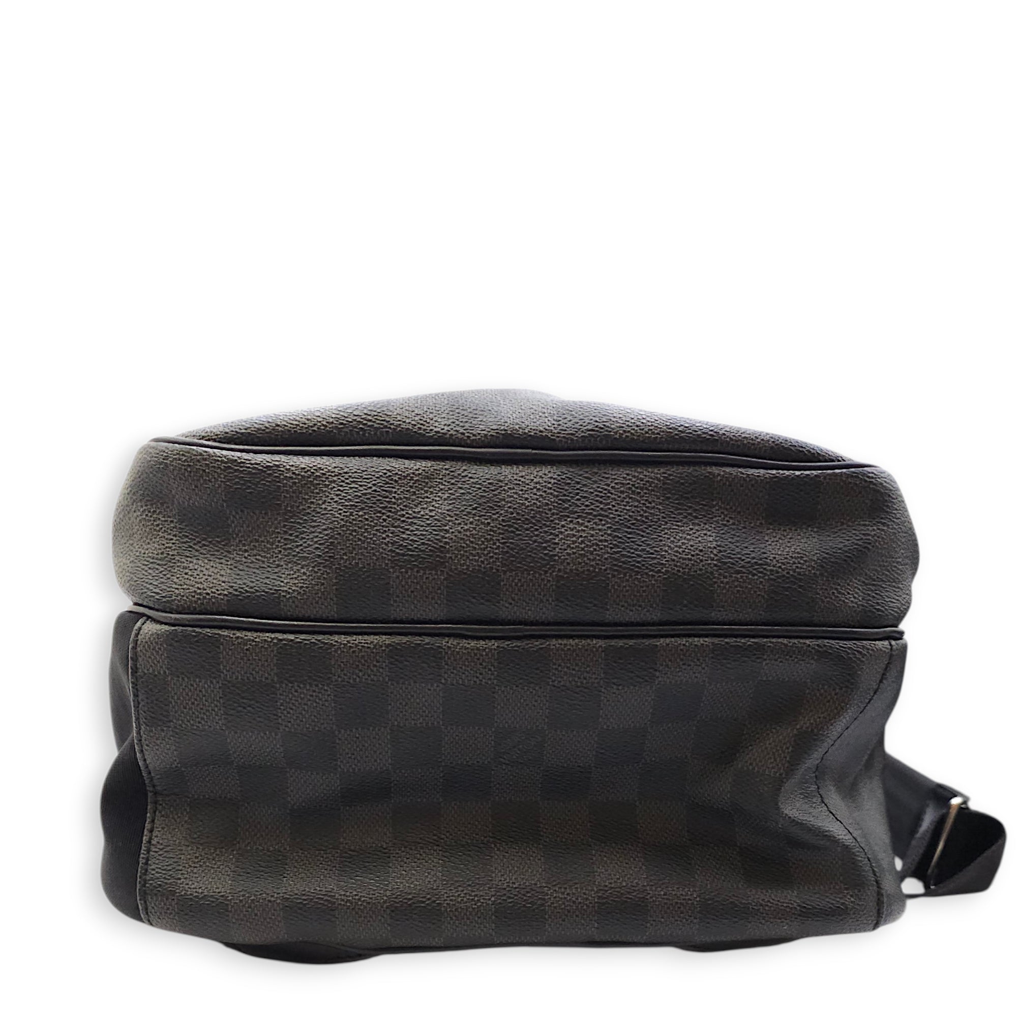 Michael Damier Graphite Grey Backpack in Canvas Silver hardware CL2512-18252 5