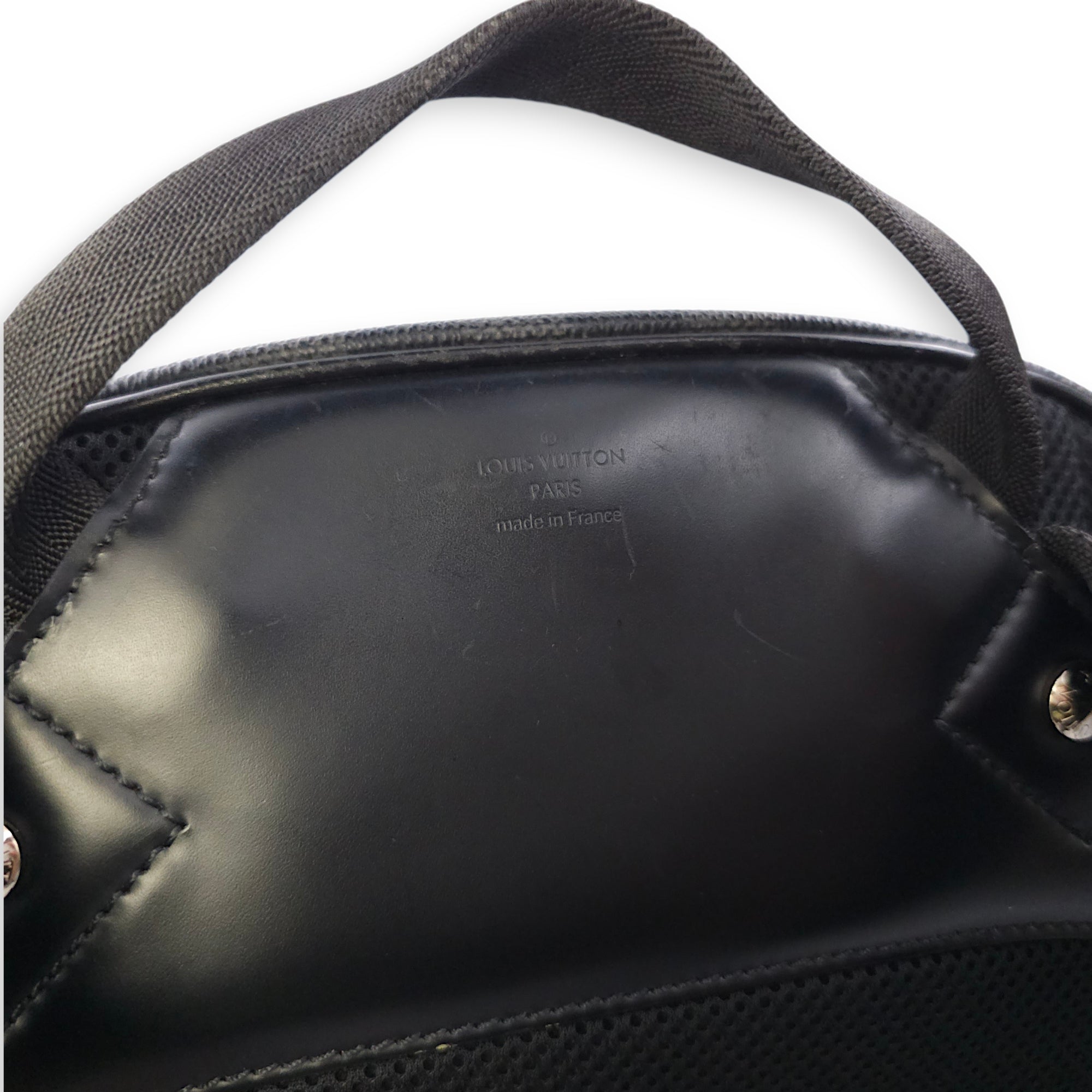 Michael Damier Graphite Grey Backpack in Canvas Silver hardware CL2512-18252 8