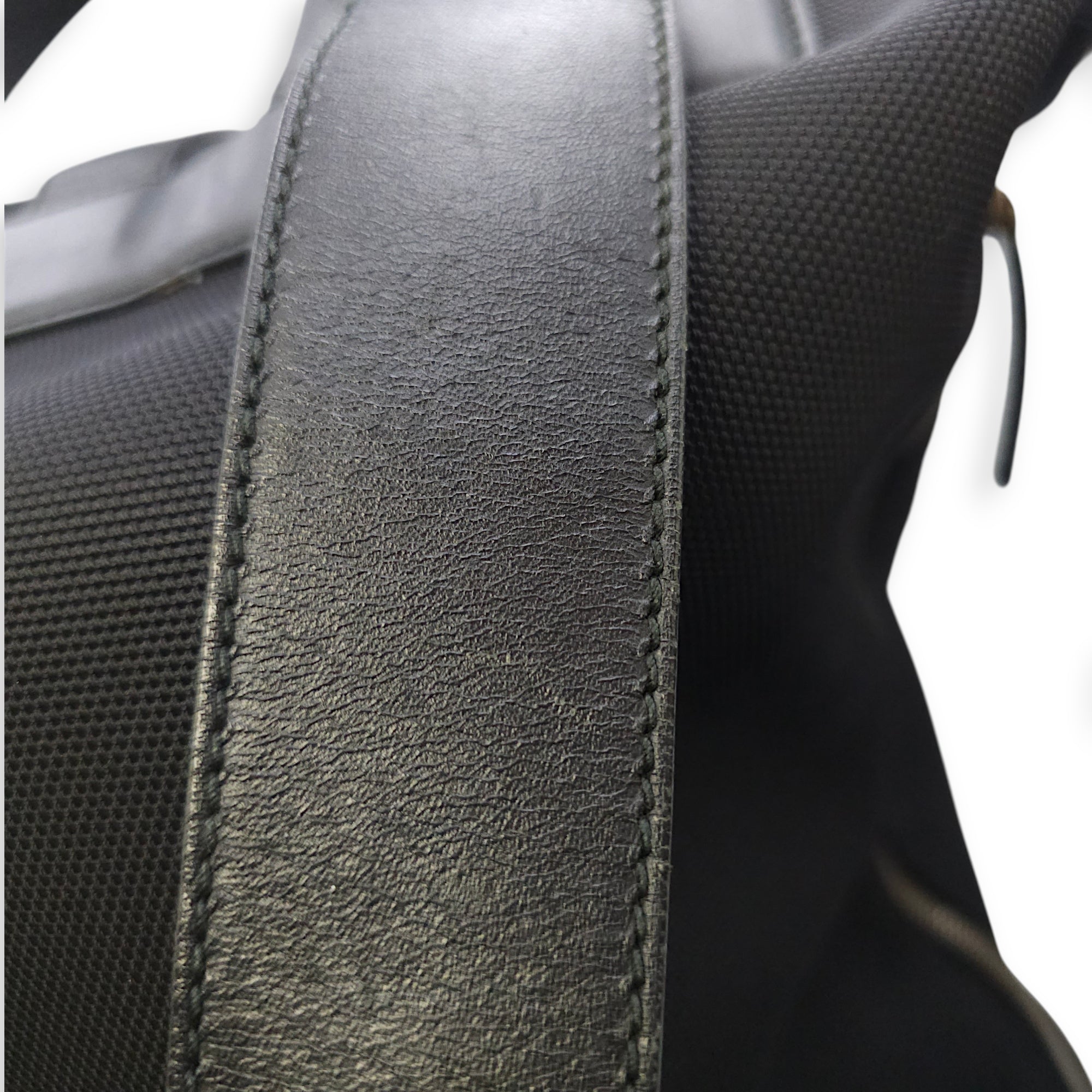 Techno Black Backpack in Canvas Silver hardware CL2512-18254 12