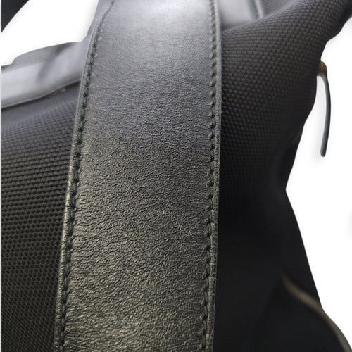 Techno Black Backpack in Canvas Silver hardware CL2512-18254 12