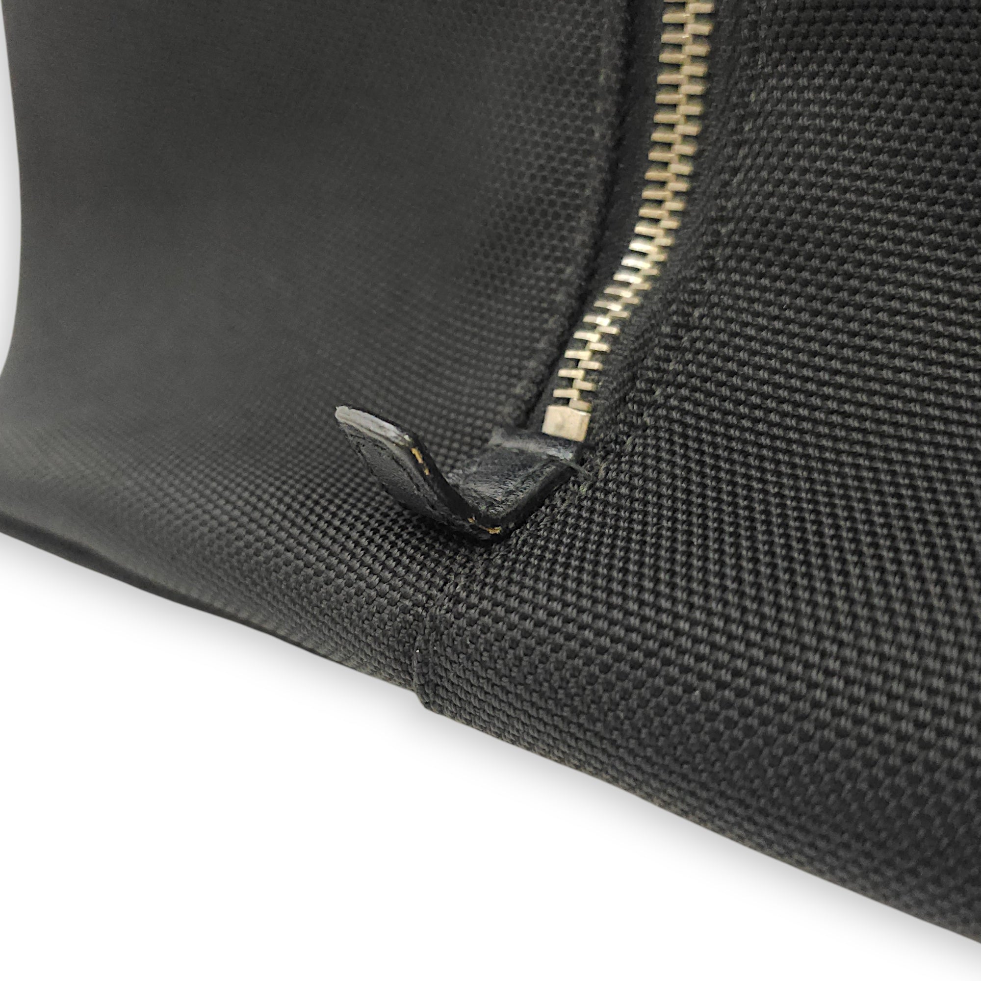 Techno Black Backpack in Canvas Silver hardware CL2512-18254 15