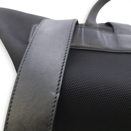 Techno Black Backpack in Canvas Silver hardware CL2512-18254 16