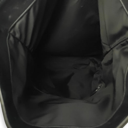 Techno Black Backpack in Canvas Silver hardware CL2512-18254 6