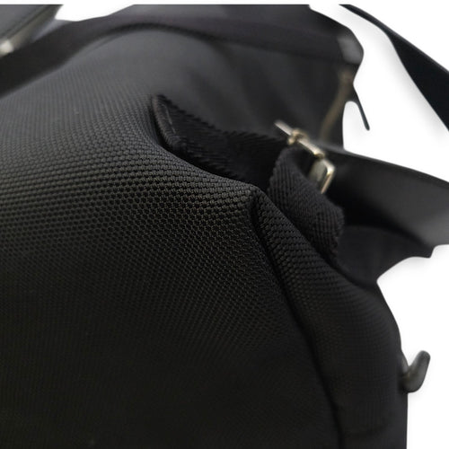 Techno Black Backpack in Canvas Silver hardware CL2512-18254 7