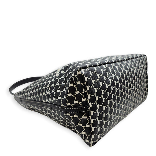 Labubu Hobo Black Shoulder Bag in Canvas Silver hardware CL2512-18271 7