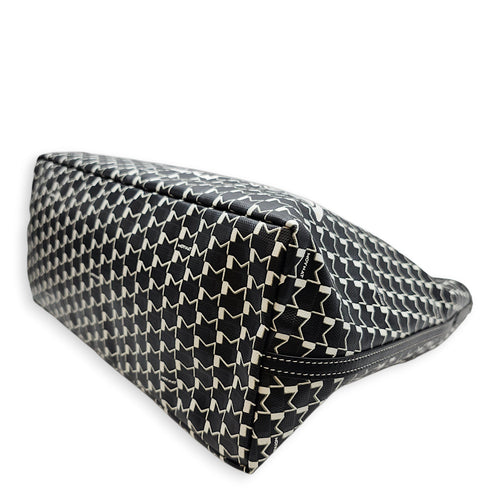 Labubu Hobo Black Shoulder Bag in Canvas Silver hardware CL2512-18271 8
