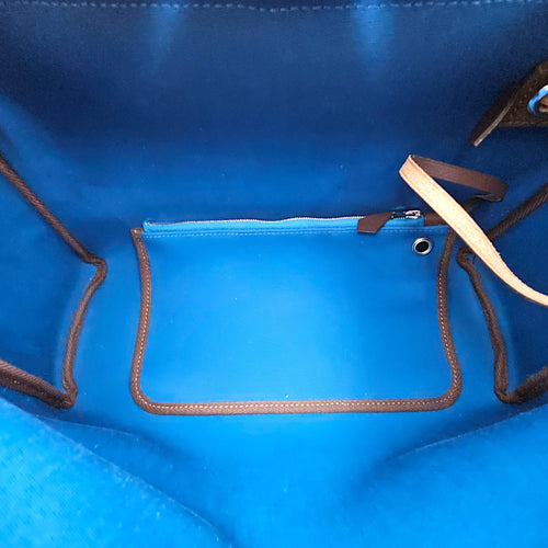 Herbag 31 Alezan/Blue Outremer/Ebene in Vache Hunter/Toile Palladium hardware CL2601-18287 12