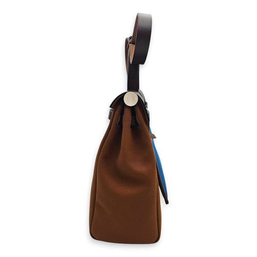 Herbag 31 Alezan/Blue Outremer/Ebene in Vache Hunter/Toile Palladium hardware CL2601-18287 4