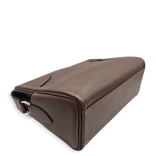 Kelly Messenger PM Ecorce in Evercolor Palladium hardware CL2601-18294 10