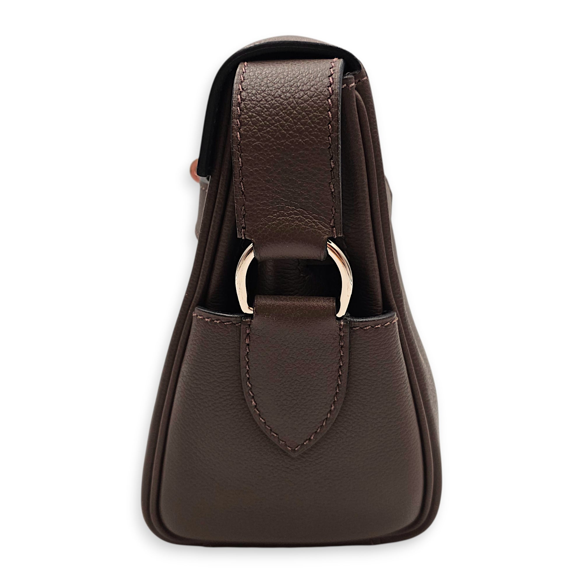 Kelly Messenger PM Ecorce in Evercolor Palladium hardware CL2601-18294 4