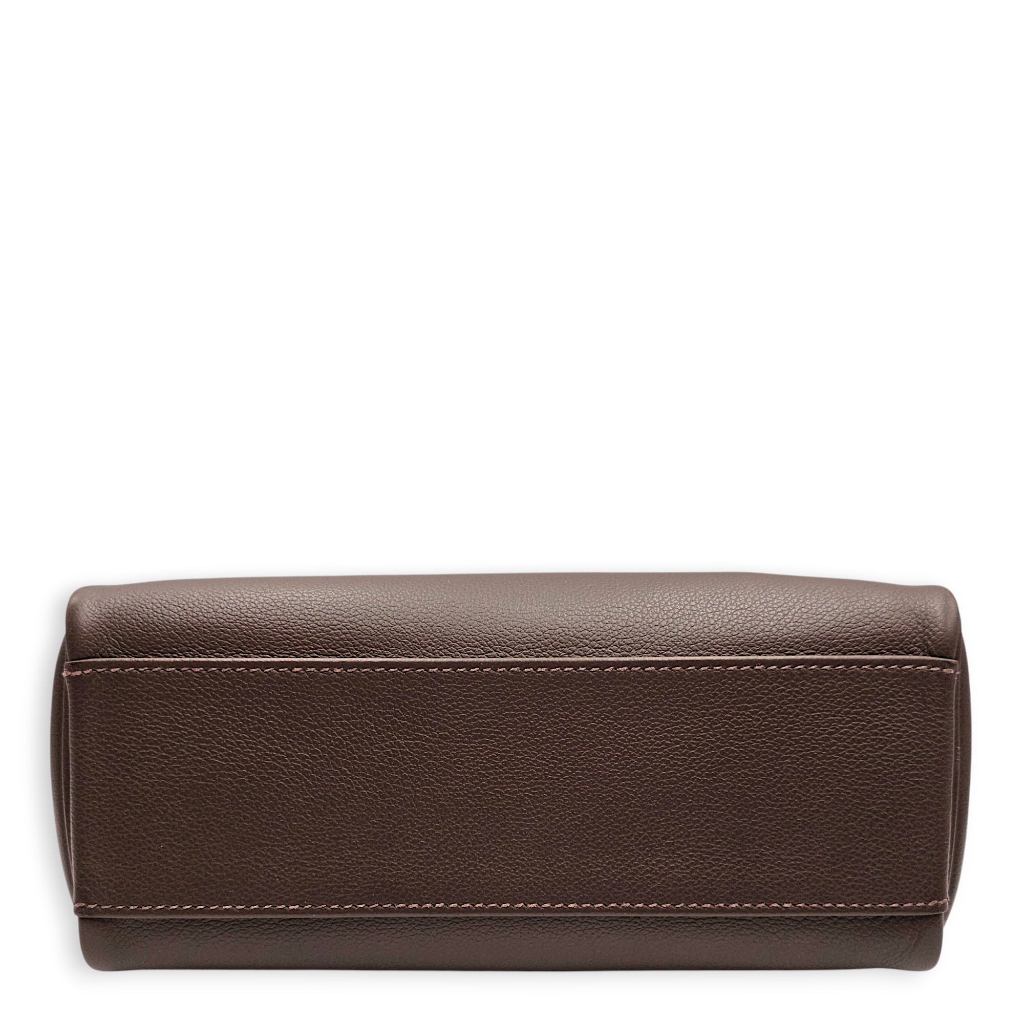 Kelly Messenger PM Ecorce in Evercolor Palladium hardware CL2601-18294 5