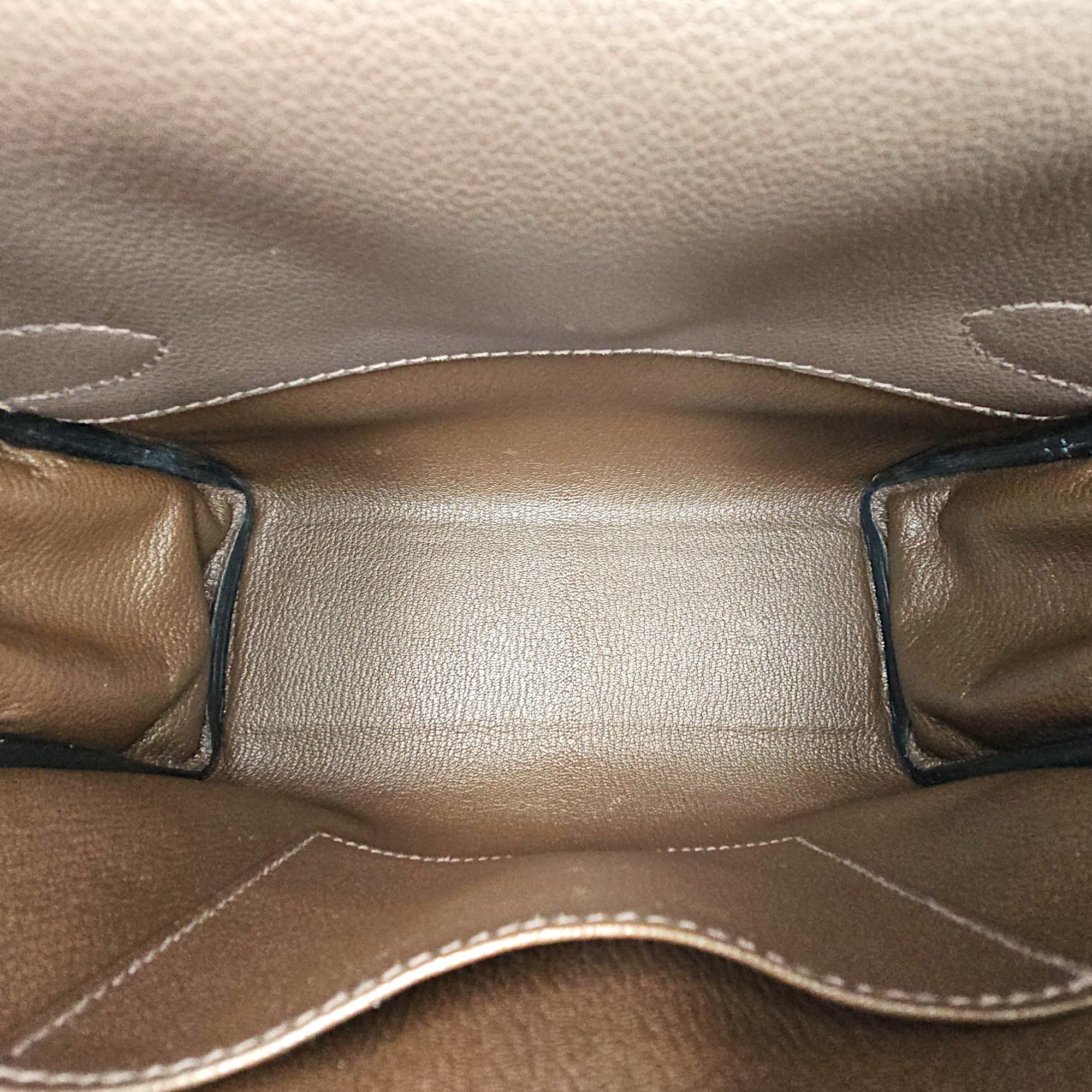 Kelly Messenger PM Ecorce in Evercolor Palladium hardware CL2601-18294 6