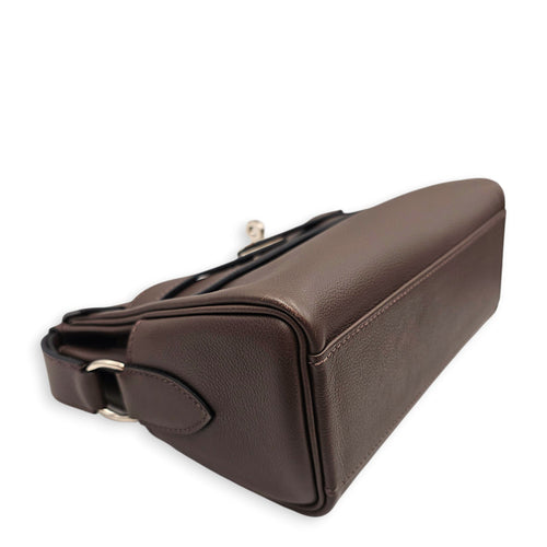 Kelly Messenger PM Ecorce in Evercolor Palladium hardware CL2601-18294 9