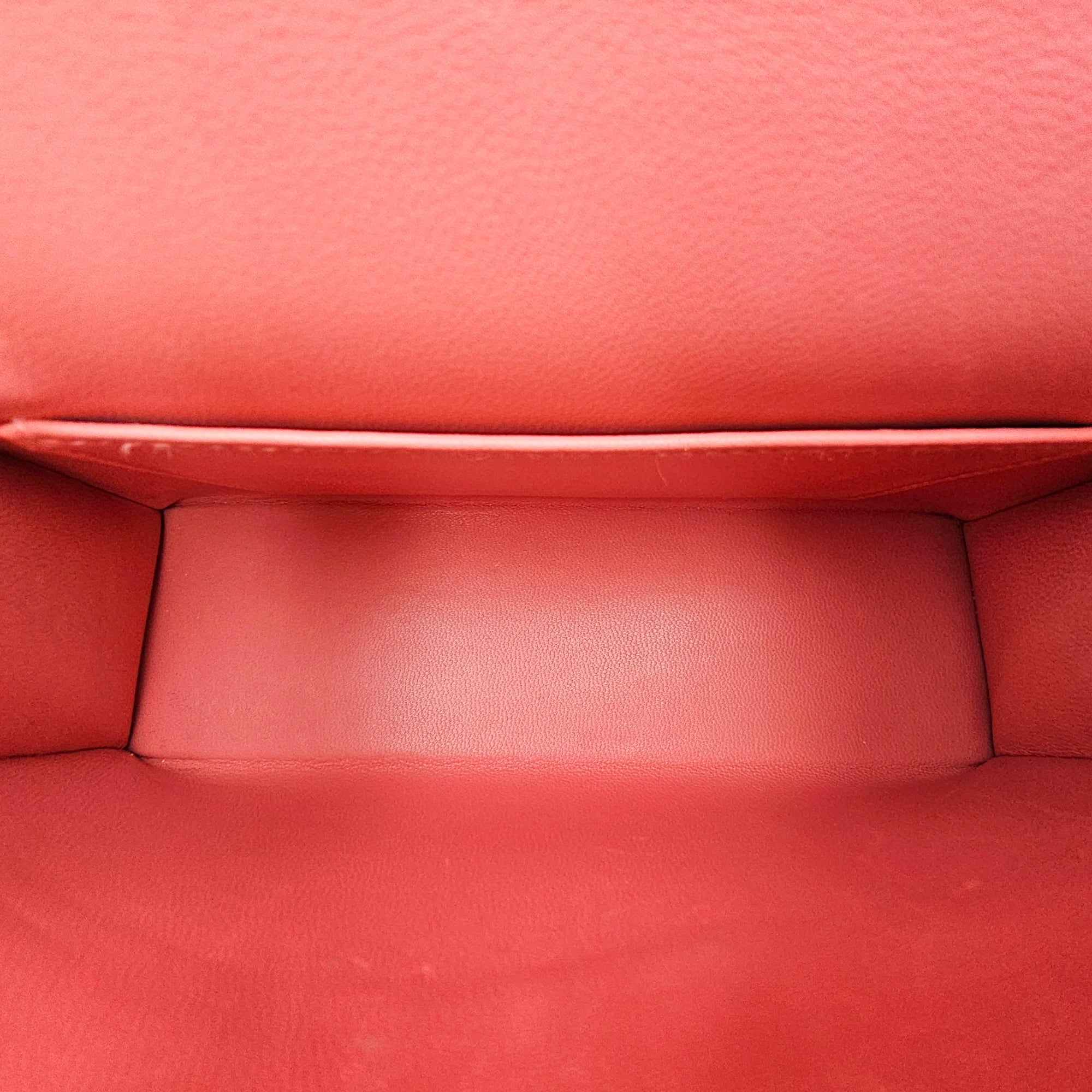 Sellier Kelly 20 Rose Azalea in Epsom Palladium hardware CL2601-18298 6