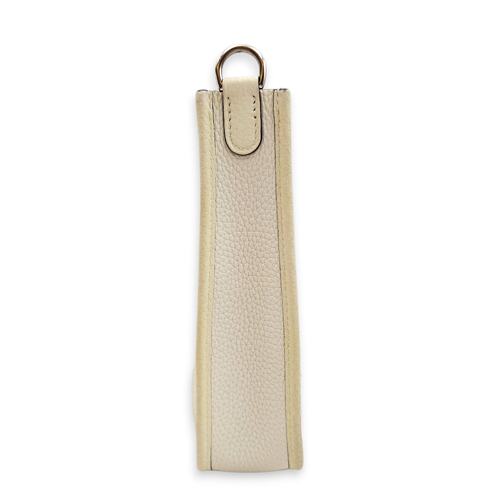Evelyne Mini New white in Clemence Palladium hardware CL2601-18302 3
