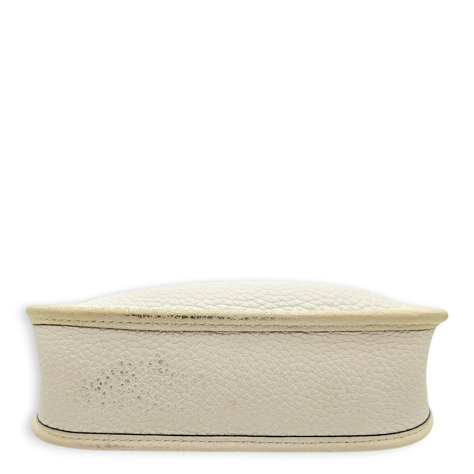 Evelyne Mini New white in Clemence Palladium hardware CL2601-18302 5