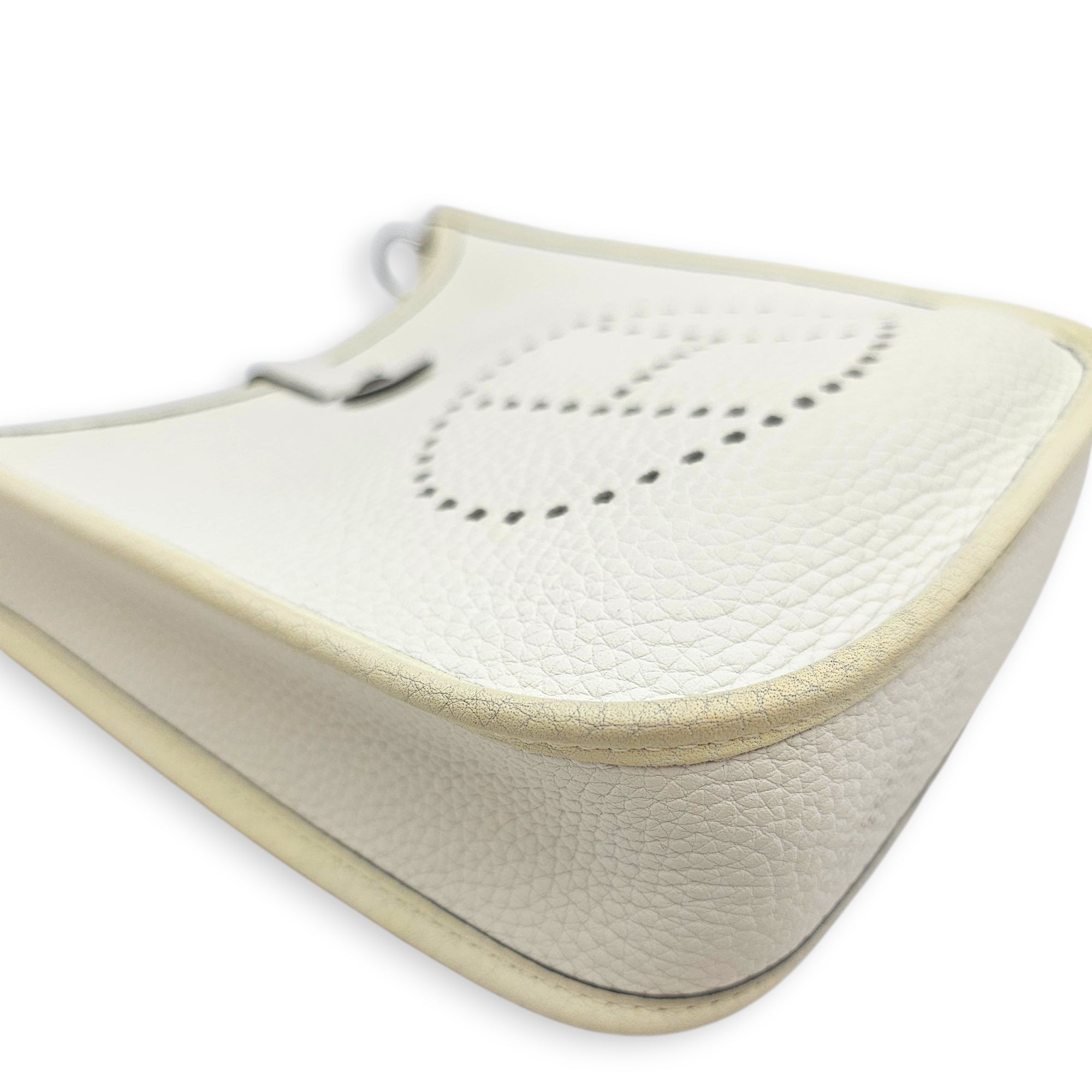 Evelyne Mini New white in Clemence Palladium hardware CL2601-18302 8