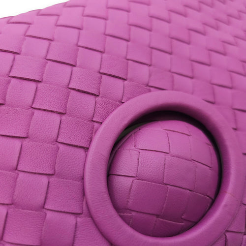 Intrecciato Turn Lock 29 Clutch in Nappa Leather CL2601-18306 8