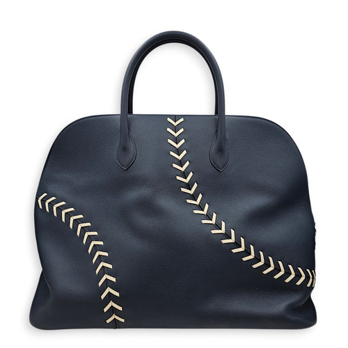 Bolide 1923 Baseball 45 Blue de malte/Blanc in Evercolor Palladium hardware CL2601-18312 2