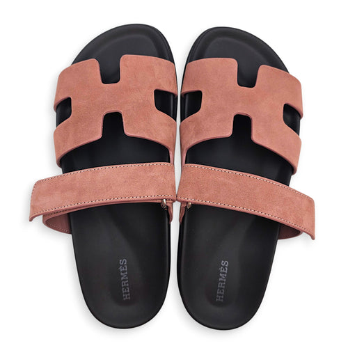 Chypre Sandal. Sz:39 Rose Sandals in Suede Leather CL2601-18314 1