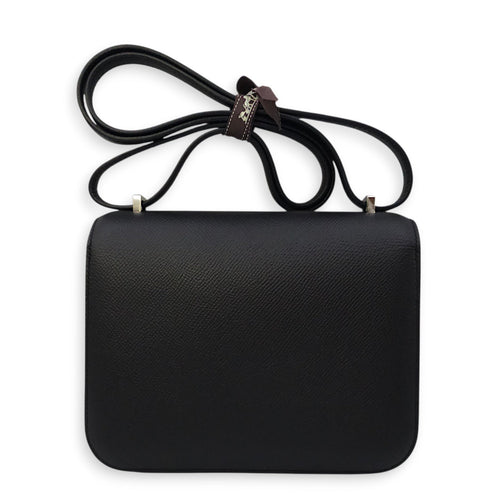 Constance 18 Black in Epsom Palladium hardware CL2601-18345 2