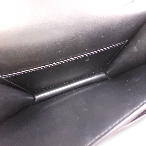 Constance 18 Black in Epsom Palladium hardware CL2601-18345 6