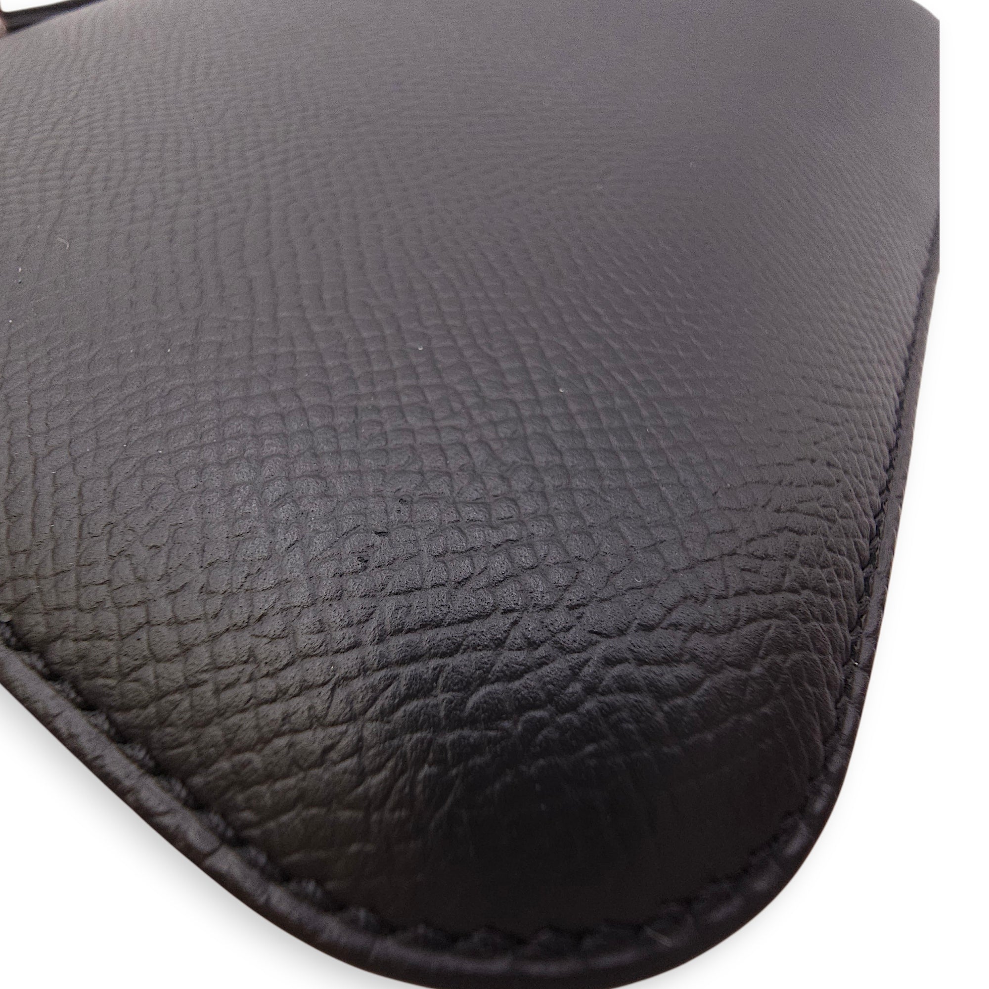 Constance 18 Black in Epsom Palladium hardware CL2601-18345 8