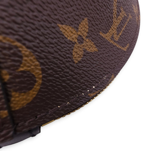 Monogram Toupie Brown Shoulder Bag in Canvas Gold hardware CL2601-18356 8