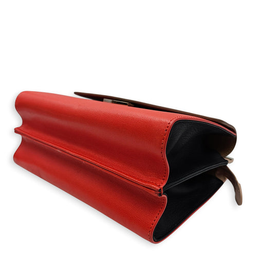 Tri Colour Demi Jour 26 Orange Shoulder Bag in Calfskin Silver hardware CL2601-18380 8